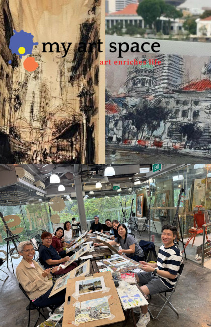 Travel Sketching Workshop: Capturing Singapores Heritage