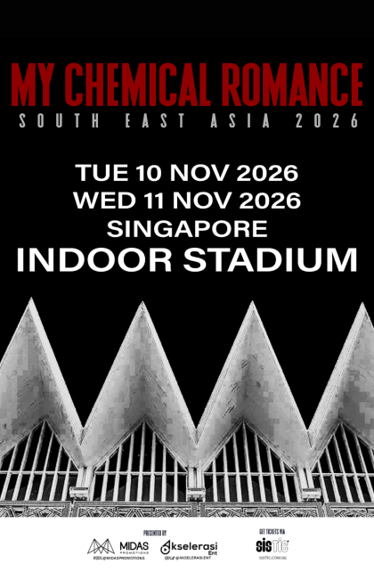 MY CHEMICAL ROMANCE LIVE IN SINGAPORE 2026