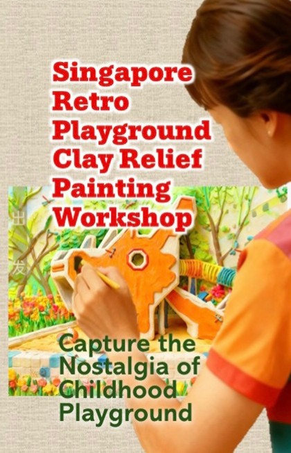Clay Relief Canvas Painting Workshop : Singapores Mosaic Playgrounds - A Heritage Journey