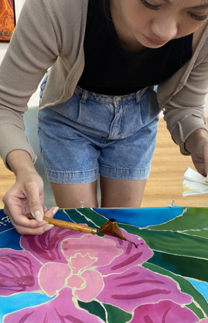 Batik Painting with Kamal Dollah