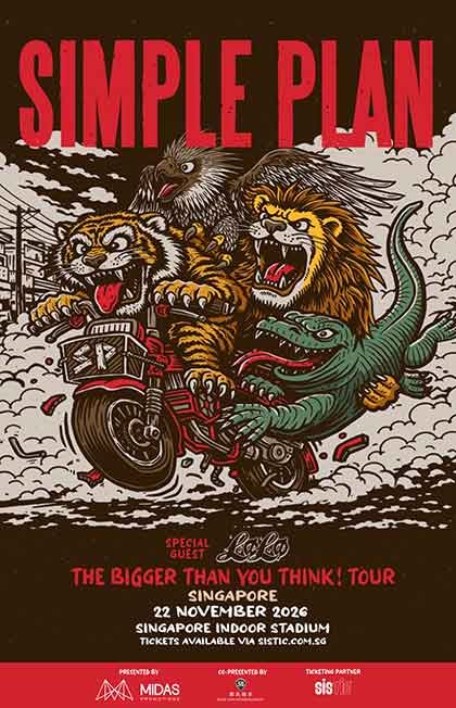 Simple Plan “The Bigger Than You Think!” Tour
