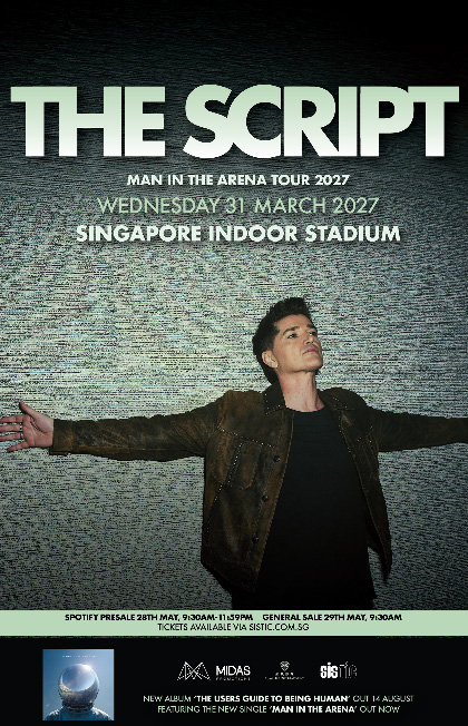 The Script “Man In The Arena” Tour