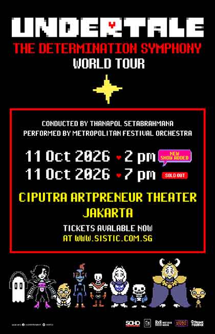 UNDERTALE: The Determination Symphony World Tour - Jakarta