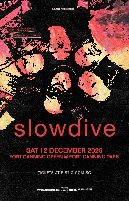 SLOWDIVE Live in Singapore