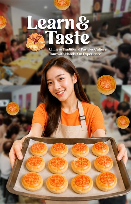 Learn & Taste: Chinese Traditional Pastries Culture Tour with Hands-On Experience at Gin Thye