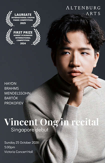 A New Voice: Vincent Ong in Recital 2025 Chopin Competition Laureate