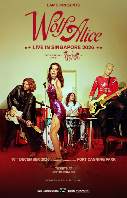 Wolf Alice with ivri Live in Singapore