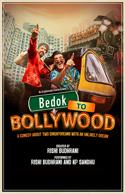 Esplanade Presents | Kalaa Utsavam An Esplanade Commission Bedok to Bollywood Created by Rishi Budhrani Performed by Rishi Budhrani and KP Sandhu