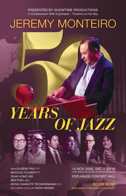 Jeremy Monteiro: 50 Years of Jazz