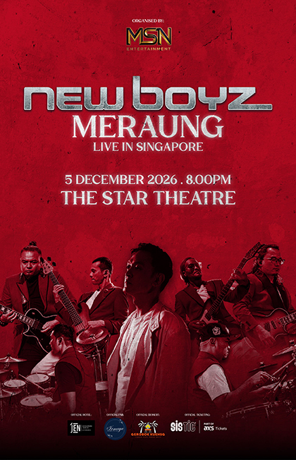 NEW BOYZ MERAUNG – LIVE IN SINGAPORE
