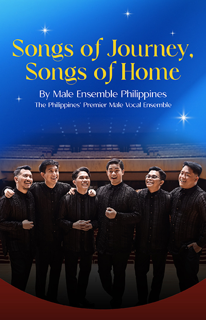 Esplanade Presents | Voices Festival Songs of Journey, Songs of Home by Male Ensemble Philippines