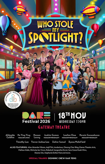 DARE Festival 2026 - Who Stole My Spotlight?